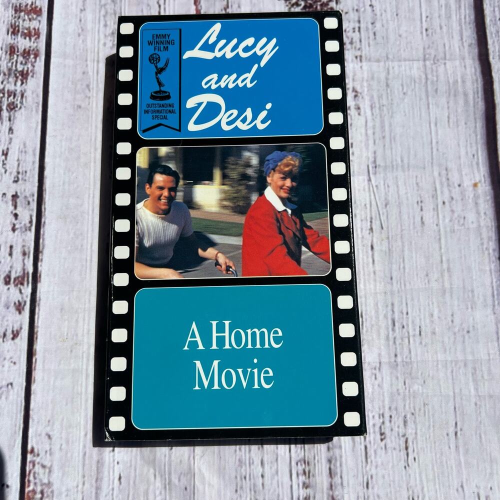 Lucy and Desi A Home Movie Vintage VHS Tape Pre-Loved
